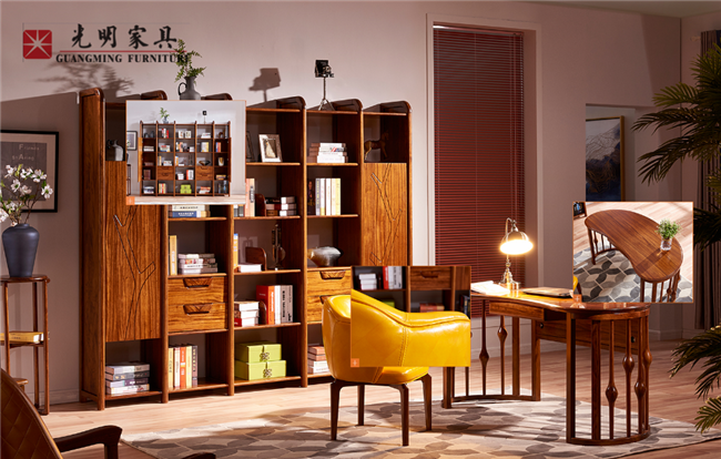 光明家具裝點(diǎn)生活之美，實(shí)木家具空間效果圖