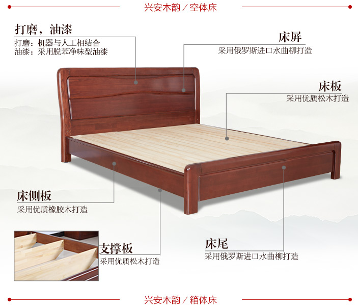 實木床的安裝方法，與品牌實木床的安裝服務(wù)