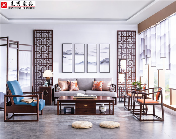 新中式實木家具，中式輕奢家具已成為格調(diào)、時尚、奢華、內(nèi)斂的代名詞