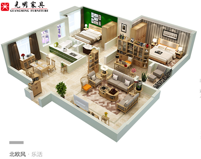 選購到了優(yōu)質的實木家具，還要懂得如何布置家居環(huán)境