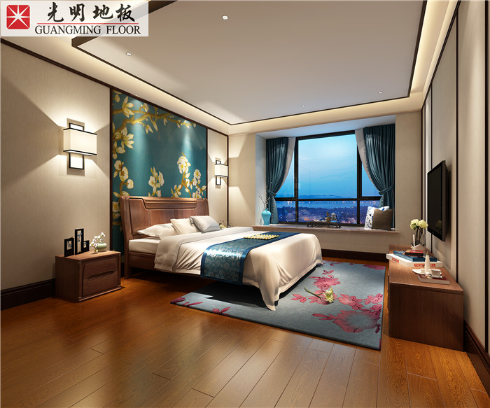 巧用實(shí)木地板裝飾室內(nèi)空間有創(chuàng)意！